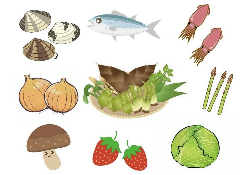 ★春の旬の食材★