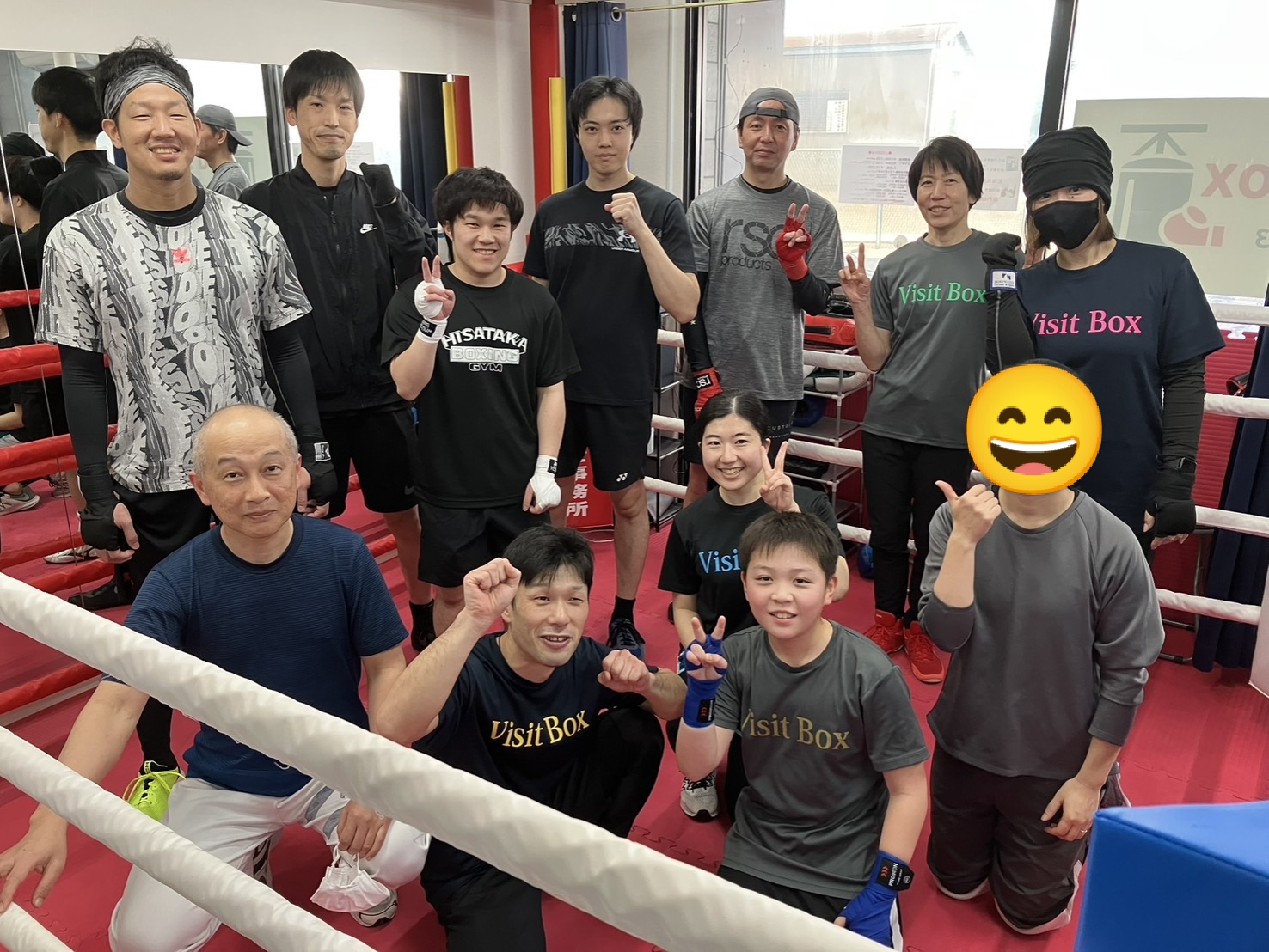 男女合同マスボクシング練習会